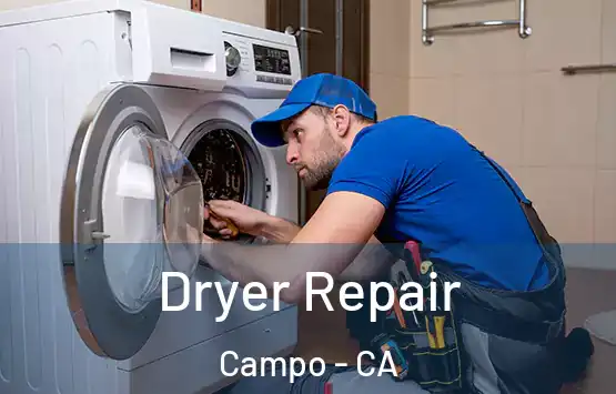  Dryer Repair Campo - CA