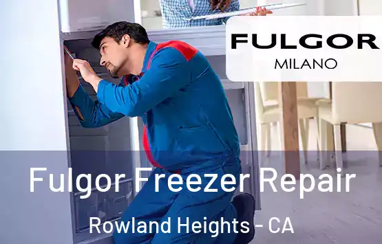  Fulgor Freezer Repair Rowland Heights - CA