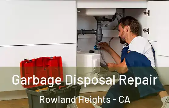  Garbage Disposal Repair Rowland Heights - CA