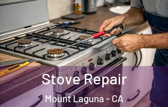  Stove Repair Mount Laguna - CA