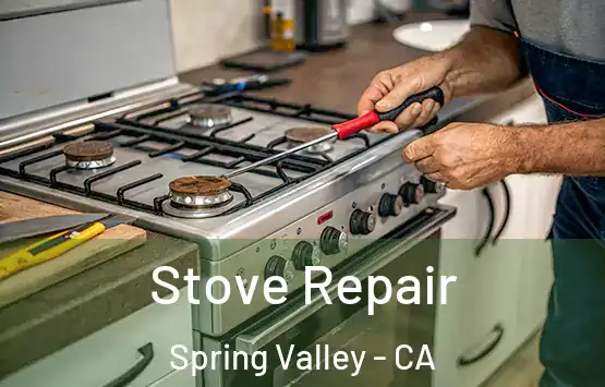  Stove Repair Spring Valley - CA